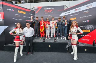 Sepang Race 1 Podium Overall | SRO Motorsports Group