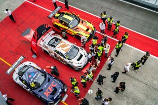 Sepang Race 1 Parc Ferme | SRO Motorsports Group
