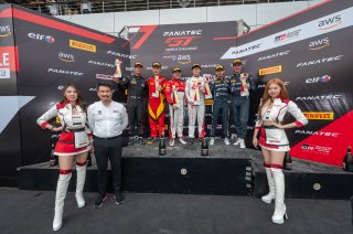 Sepang Race 1 Podium Overall | SRO Motorsports Group