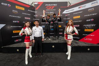 Sepang Race 1 Podium GT4 | SRO Motorsports Group