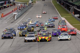 Sepang Race 1 Start | SRO Motorsports Group