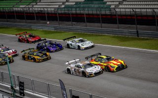 Sepang Race 1 Start | SRO Motorsports Group
