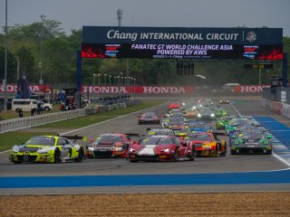 Chang Race 1 Race Start | SRO Motorsport Group