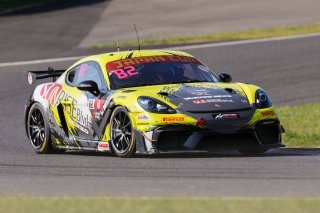 82	SUNRISE BLVD	Yoshitomo Makino	Daiki Fujiwara	Porsche 718 Cayman GT4 RS Clubsport Japan Cup Sugo | SRO Motorsports Group