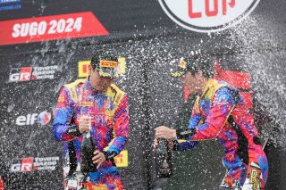 Sugo Race 1 Podium Japan Cup | SRO Motorsport Group