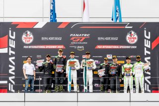 Fuji Race 1 Overall Podium | SRO Motorsports Group