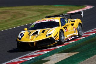 16	ABSSA MOTORSPORT	Kiwamu Katayama	Masataka Inoue	Ferrari 488 Challenge | SRO Motorsport Group
