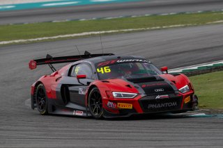 46	Audi Sport Asia Team Phantom	Bao Jinlong	Markus Winkelhock	Audi R8 LMS GT3 EVO II  | SRO Motorsport Group