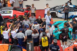 Sepang Race 2 Parc Ferme | SRO Motorsport Group