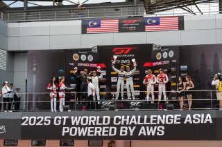 Sepang Race 2 Podium | SRO Motorsport Group
