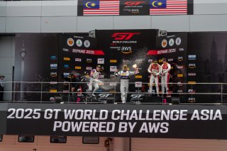 Sepang Race 2 Podium | SRO Motorsport Group