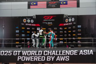 Sepang Race 2 Podium | SRO Motorsport Group
