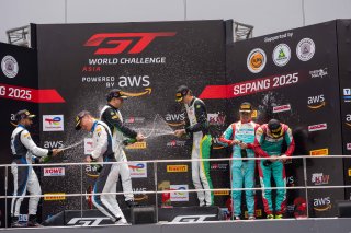 Sepang Race 2 Podium | SRO Motorsport Group