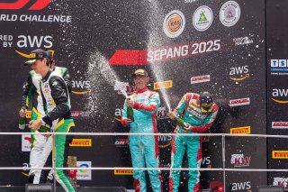 Sepang Race 2 Podium | SRO Motorsport Group