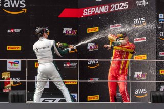 Sepang Race 1 Podium | SRO Motorsport Group