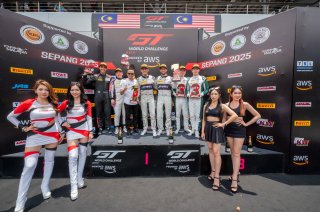 Sepang Race 2 Podium Pro-Am | SRO Motorsport Group