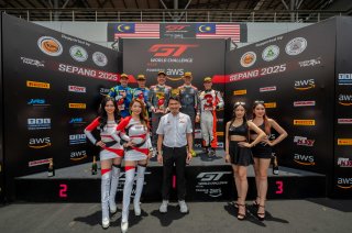 Sepang Race 2 Podium Am | SRO Motorsport Group
