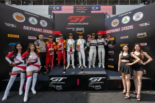 Sepang Race 1 Podium Pro-Am | SRO Motorsport Group