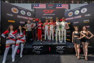 Sepang Race 1 Podium Silver | SRO Motorsport Group