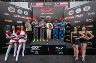 Sepang Race 1 Podium Am | SRO Motorsport Group