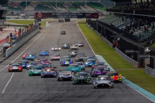 Sepang Race 2 Start | SRO Motorsport Group