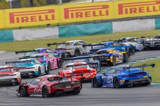 Sepang Race 2 Start | SRO Motorsport Group