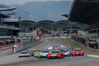 Sepang Race 1 Start | SRO Motorsport Group