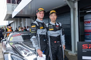 2	Climax Racing	Mike Zhou	Ralf Aron	Mercedes-AMG GT3 EVO | SRO Motorsport Group
