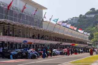 Mandalika Race 2 Pit Lane | SRO Motorsport Group