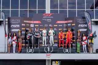 Mandalika Race 1 Podium Overall | SRO Motorsport Group