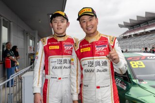 45	FAW Audi Sport Asia Team Phantom	Cheng Congfu	Yu Kuai	Audi R8 LMS GT3 EVO II  | Blancpain GT Series Asia