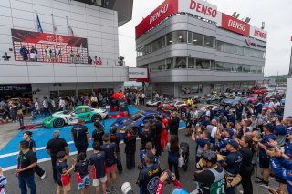 Fuji Race 1 parc ferme | SRO Motorsports Group