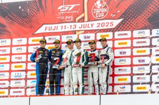 Fuji Race 1 podium | SRO Motorsports Group