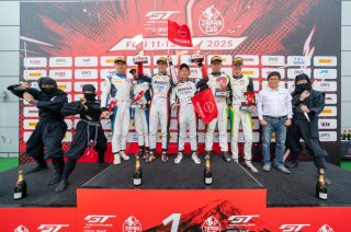 Fuji Race 1 Silver-Am podium | SRO Motorsports Group