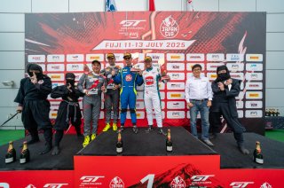 Fuji Race 1 Silver-Am podium | SRO Motorsports Group