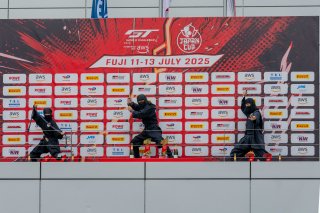 Fuji Race 1 ninja podium | SRO Motorsports Group