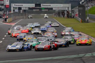 Fuji Race 1 start podium | SRO Motorsports Group
