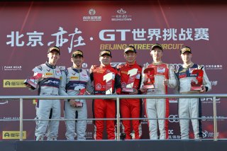 Beijing Race 2 Podium Overall | SRO Motorsports Group / Jun Qian