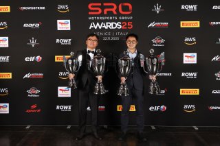 SRO Awards 2025 - Venice - Bob Yuan / Origine Motorsport | SRO Motorsports Group / JEP