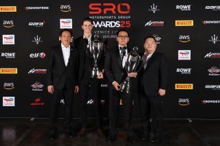 SRO Awards 2025 - Venice - Maxime Oosten / Ruan Cunfan / Team KRC | SRO Motorsports Group / JEP