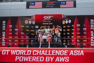Sepang Race 1 Podium Silver | SRO Motorsport Group