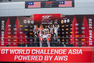 Sepang Race 1 Podium Silver | SRO Motorsport Group