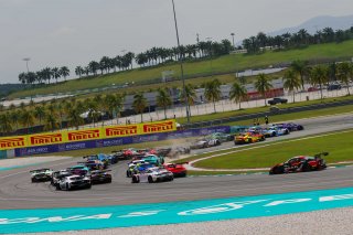 Sepang Race 2 Start | SRO Motorsport Group