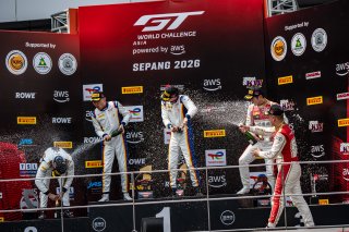 Sepang Race 1 Podium Overall | SRO Motorsport Group