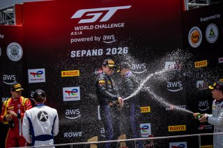 Sepang Race 2 Podium Overall | SRO Motorsport Group