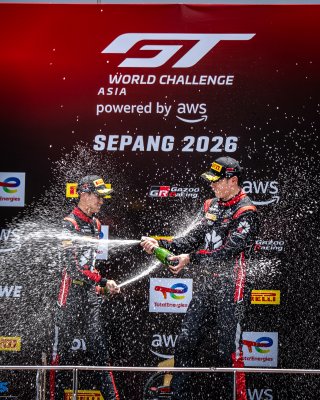 Sepang Race 2 Podium Silver | SRO Motorsport Group