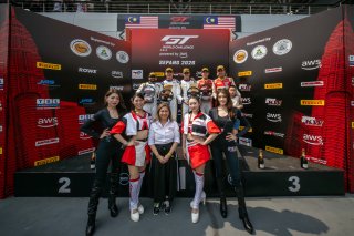 Sepang Race 1 Podium Overall | SRO Motorsport Group