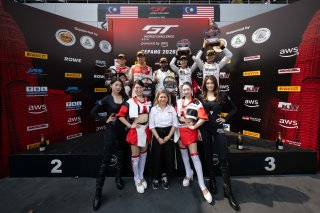 Sepang Race 1 Podium Silver | SRO Motorsport Group