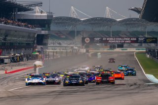 Sepang Race 1 Start | SRO Motorsport Group
