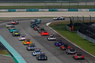 Sepang Race 1 Start | SRO Motorsport Group